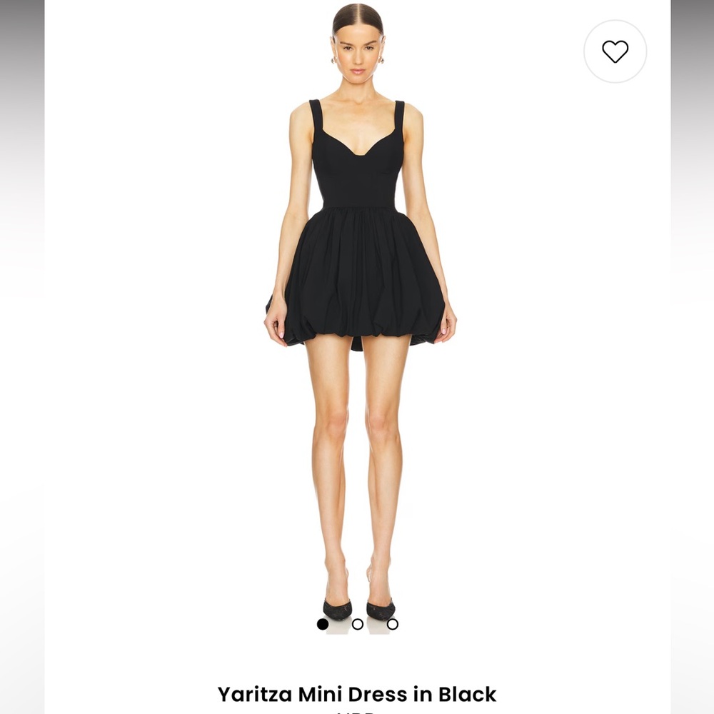 NBD Yaritza Mini Dress in Black Bubble Mini